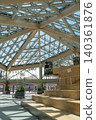 Galleria in front of Kaga Onsen Station | Photographed in June 2026 | Hokuriku Shinkansen | Kaga City, Ishikawa Prefecture 140361876