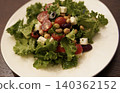 Italian salad with feta cheese and beans 140362152