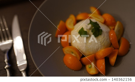 Kumquat Burrata Kumquat Burrata 140362156