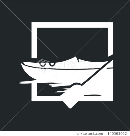 Kayak Logo Design Template for Sports, Adventure and Outdoor Club Kayak Logo Design Template for Sports, Adventure and Outdoor Club 140363032