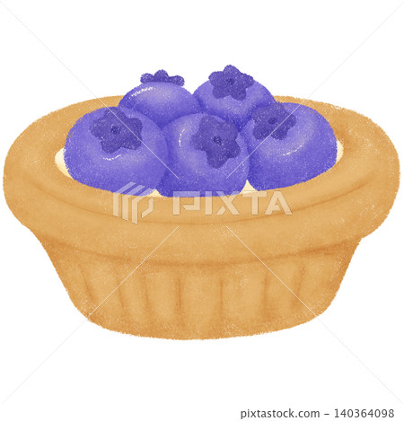 Cow and blueberries Cow and blueberries 140364098