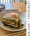 Delicious rolled lettuce 140364625