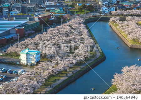 April 25 2026 Goryokaku Star Fort Surrounded By Cherry Blossoms April 25 2026 Goryokaku Star Fort Surrounded By Cherry Blossoms 140364946