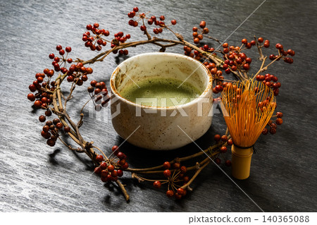 Matcha green tea made in Japan Matcha green tea made in Japan 140365088