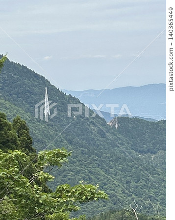 A view from the top of the mountain 140365449