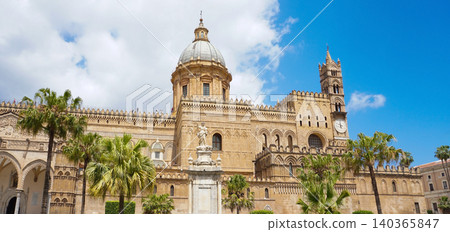 Cathedral of Palermo dedicated to the Assumption of the Virgin Mary - Palermo, Sicily, Italy Cathedral of Palermo dedicated to the Assumption of the Virgin Mary - Palermo, Sicily, Italy 140365847