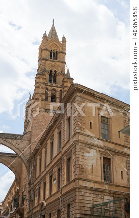 Cathedral of Palermo dedicated to the Assumption of the Virgin Mary - Palermo, Sicily, Italy Cathedral of Palermo dedicated to the Assumption of the Virgin Mary - Palermo, Sicily, Italy 140365858