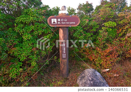 伊豆半島,伊豆山脊步道,從玉山山頂眺望的晨景 伊豆半島,伊豆山脊步道,從玉山山頂眺望的晨景 140366531
