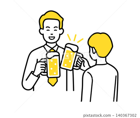 Drinking party between subordinates and superiors Drinking party between subordinates and superiors 140367302