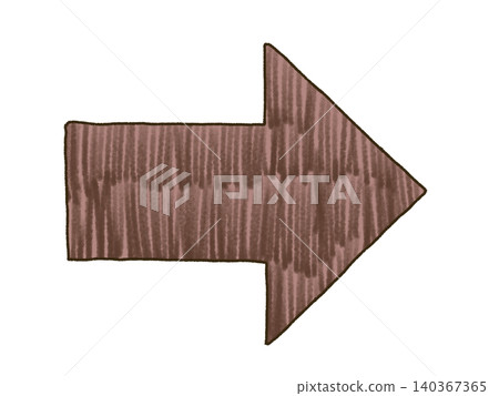 brown arrow brown arrow 140367365