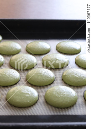 Matcha Macaroon Matcha Macaroon 140367577