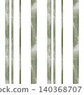 Hand-drawn watercolor illustration featuring vertical ribbon seamless pattern in a soft green color. Repeat ornament on isolated background in retro coquette style. 140368707