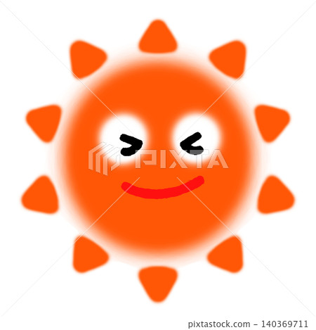 SUN - Hand-drawn illustration of the sun 140369711