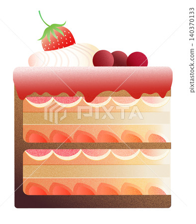 Strawberry cake 140370133