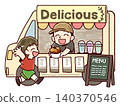 Food trucks and children 140370546