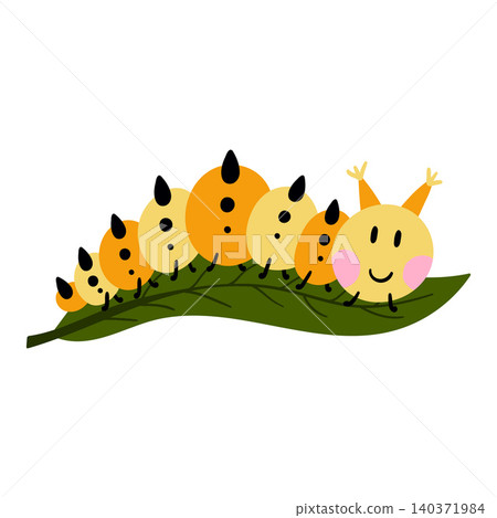 Beautiful fairytale insect vector illustration 140371984