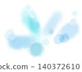 Blue and light blue watercolor texture material 140372610