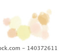 A watercolor-like texture with warm orange, pink, and yellow hues, reminiscent of flowers. 140372611