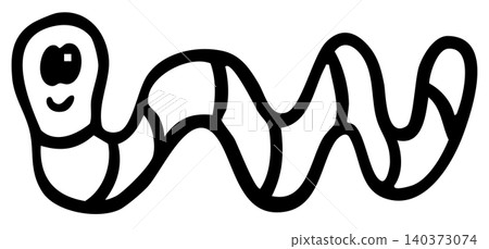 Hand drawn worm outline for colouring book, animal, insect, decorations, spring, summer, picnic, park, home yard, nature, garden, plants, tree, stickers, blossom, blooming, brooch, soil, outdoors Hand drawn worm outline for colouring book, animal, insect, decorations, spring, summer, picnic, park, home yard, nature, garden, plants, tree, stickers, blossom, blooming, brooch, soil, outdoors 140373074
