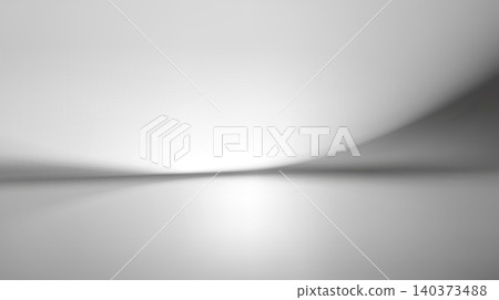3d studio limbo background with gradient grey wall 140373488