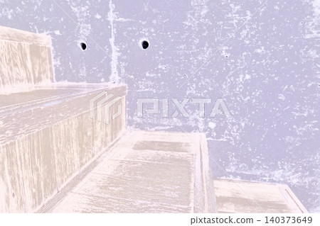 抽象的建築背景,帶有柔和色調的樓梯和牆壁 抽象的建築背景,帶有柔和色調的樓梯和牆壁 140373649