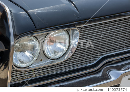 舊車的車燈 舊車的車燈 140373774