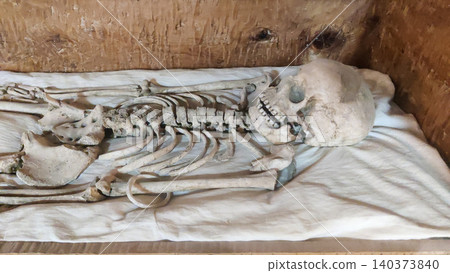 Harappan worker skeleton discovered during excavation in ancient Pakistan Harappan worker skeleton discovered during excavation in ancient Pakistan 140373840