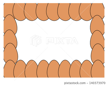 Egg rectangle frame. Egg template hand drawn illustration. Vector colored graphic line art. design for banner, poster, card, paper. design for fashion graphics, textile prints, fabrics, wallpapers. Egg rectangle frame. Egg template hand drawn illustration. Vector colored graphic line art. design for banner, poster, card, paper. design for fashion graphics, textile prints, fabrics, wallpapers. 140373970