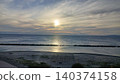 Sunset over the sea 140374158