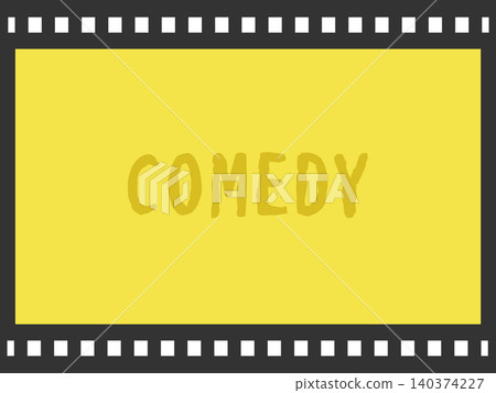 Movie genre (comedy) frame illustration Movie genre (comedy) frame illustration 140374227