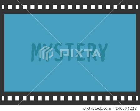 Movie genre (mystery) frame illustration Movie genre (mystery) frame illustration 140374228