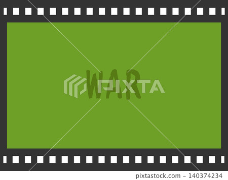 Movie genre (war) frame illustration Movie genre (war) frame illustration 140374234