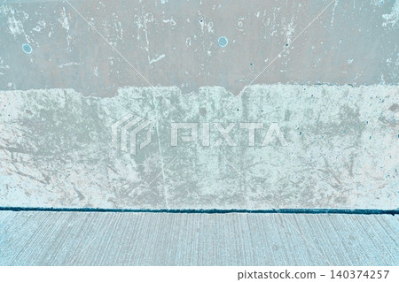 Abstract texture background of light blue concrete walls and floor. Abstract texture background of light blue concrete walls and floor. 140374257