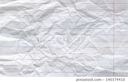 Messed up ruled notepad page backdrop for creative writing Messed up ruled notepad page backdrop for creative writing 140374410