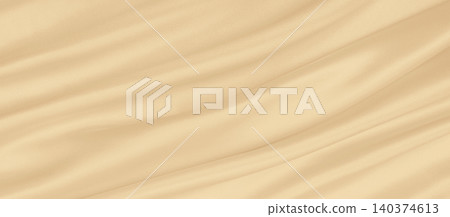Smooth elegant golden silk or satin luxury cloth texture as wedding background. Luxurious background design. In Sepia toned. Retro style Smooth elegant golden silk or satin luxury cloth texture as wedding background. Luxurious background design. In Sepia toned. Retro style 140374613