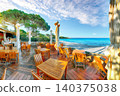 Amazing view of Palombaggia and Tamaricciu beaches. 140375038