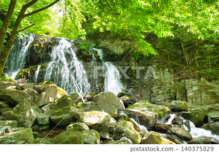 Roaring Thunder Waterfall, Nasushiobara City, Tochigi Prefecture Roaring Thunder Waterfall, Nasushiobara City, Tochigi Prefecture 140375829