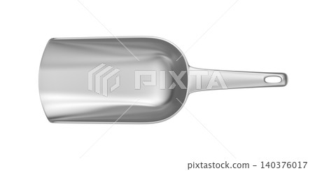 Empty metal scoop Empty metal scoop 140376017