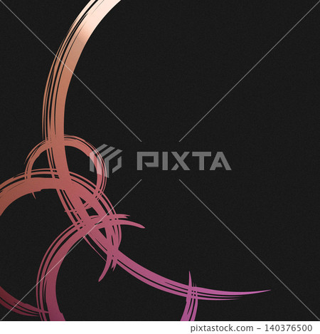 Background material with a circular pattern drawn with a brush. Background material with a circular pattern drawn with a brush. 140376500