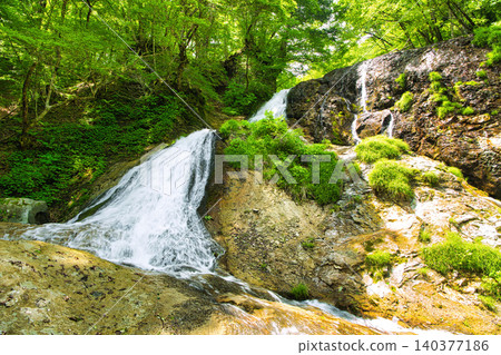 Raitei Falls, Nasushiobara City, Tochigi Prefecture Raitei Falls, Nasushiobara City, Tochigi Prefecture 140377186