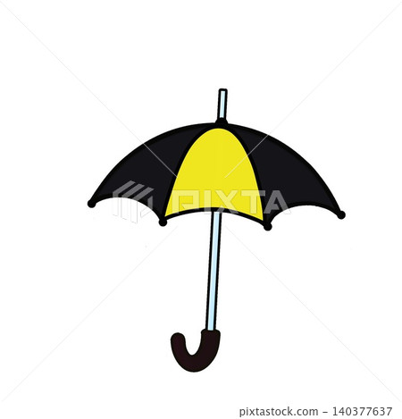 Illustration of umbrella Illustration of umbrella 140377637
