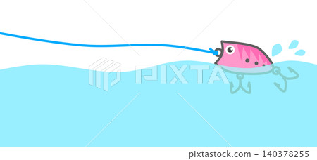 An illustration of artificial lures used in lure fishing as a hobby. An illustration of artificial lures used in lure fishing as a hobby. 140378255