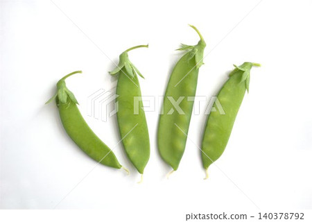 Harvested peas 140378792