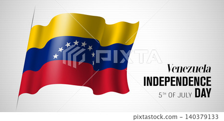 Venezuela happy independence day greeting card, banner with template text vector illustration Venezuela happy independence day greeting card, banner with template text vector illustration 140379133
