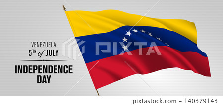 Venezuela happy independence day greeting card, banner vector illustration Venezuela happy independence day greeting card, banner vector illustration 140379143