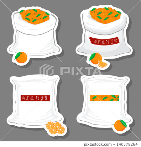Sacks with natural food Sacks with natural food 140379264