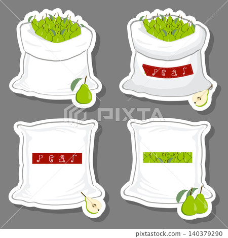 Sacks with natural food Sacks with natural food 140379290