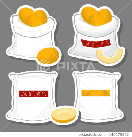 Sacks with natural food Sacks with natural food 140379292