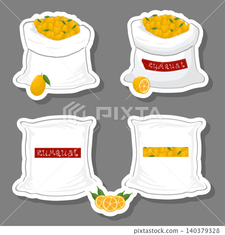 Sacks with natural food Sacks with natural food 140379328
