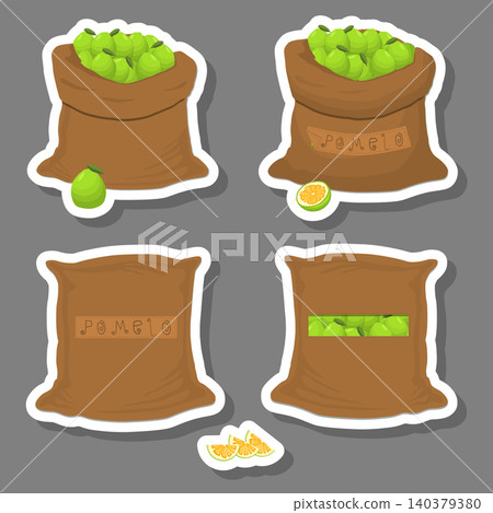 Sacks with natural food Sacks with natural food 140379380